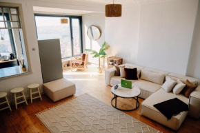 Fantastic golden horn view in Beyoglu, Cozy design